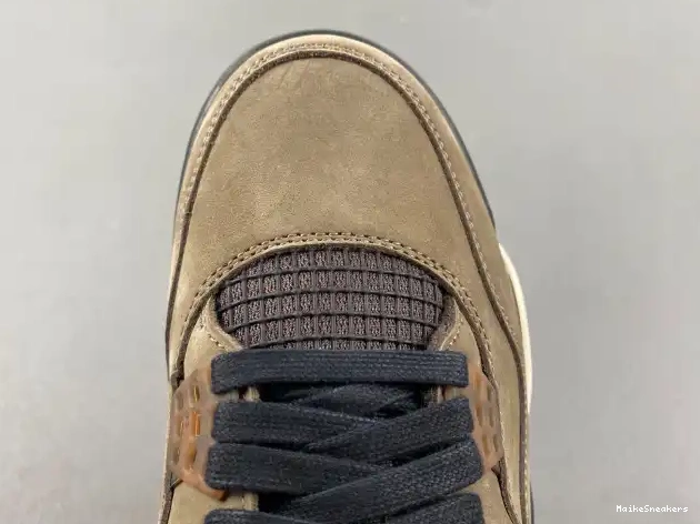 MaikeSneakers AJ4-882335 4 Brown x TS Scott Air Retro Travis Jordan 0605